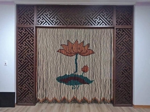 Cách chọn rèm hạt gỗ sao cho hợp phong thuỷ với ngôi nhà của bạn
